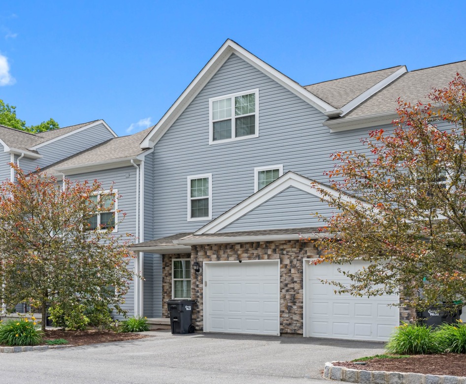 a house with garages